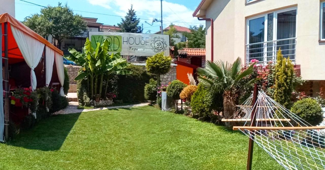 Hotel Yard House Trpejca Ohrid Exterior foto
