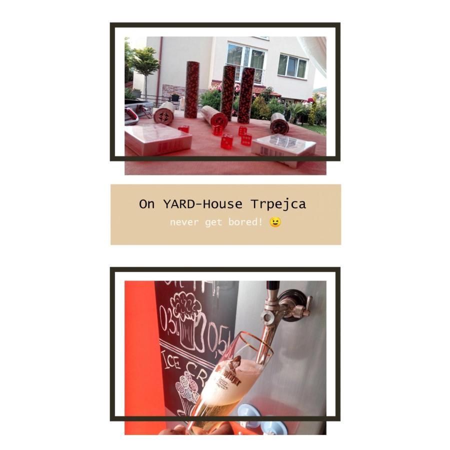 Hotel Yard House Trpejca Ohrid Exterior foto