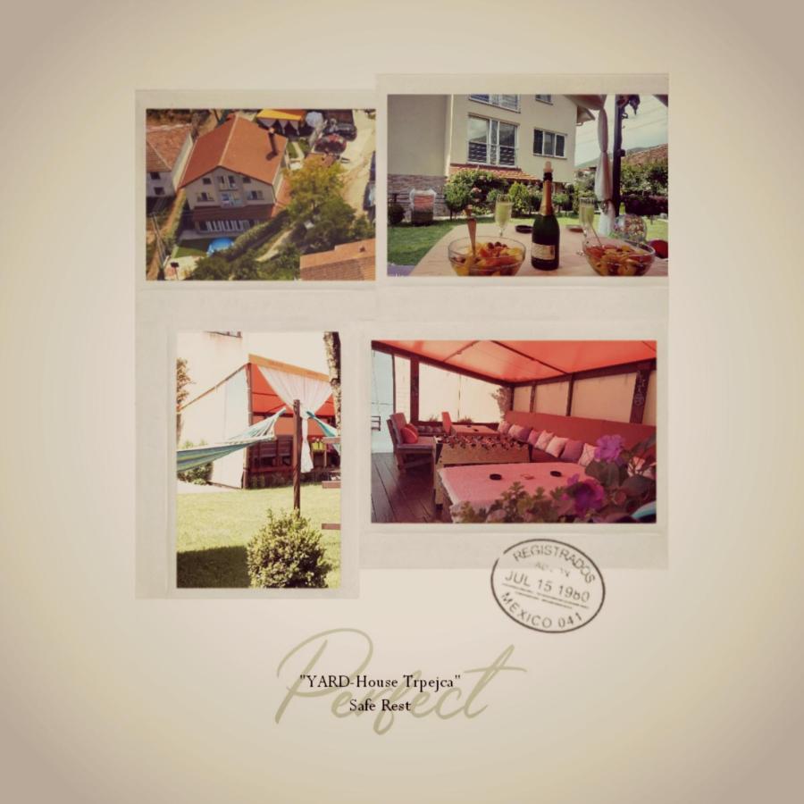 Hotel Yard House Trpejca Ohrid Exterior foto